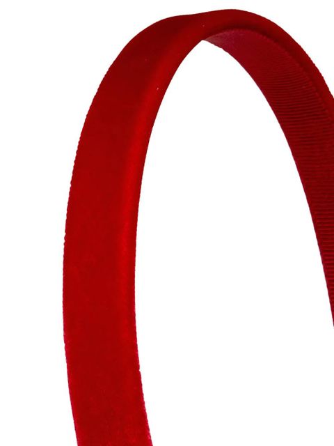 Jennifer Behr Lacey Headband - Red - zdjęcie produktu nr 2