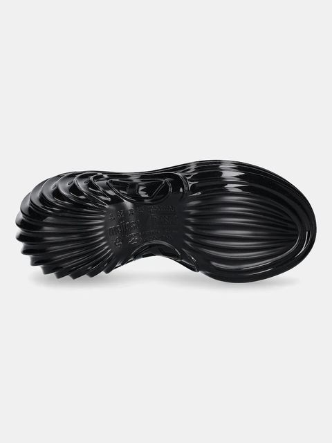 Melissa klapki MELISSA PLATFORM DIESEL AD damskie kolor czarny na platformie M 36152