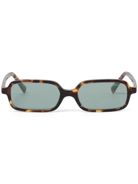 Miu Miu Eyewear Regard sunglasses - Brown - zdjęcie produktu nr 1