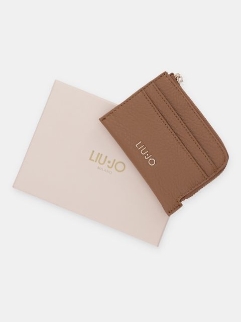 Liu Jo portfel damski kolor brązowy AA6173 E1109