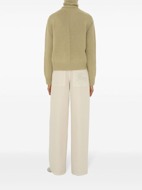 Burberry EKD cashmere sweater - Neutrals