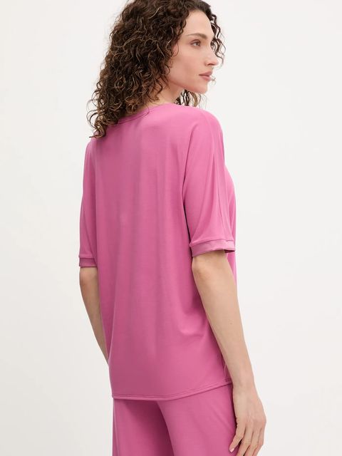 BOSS t-shirt damski kolor różowy 50545569