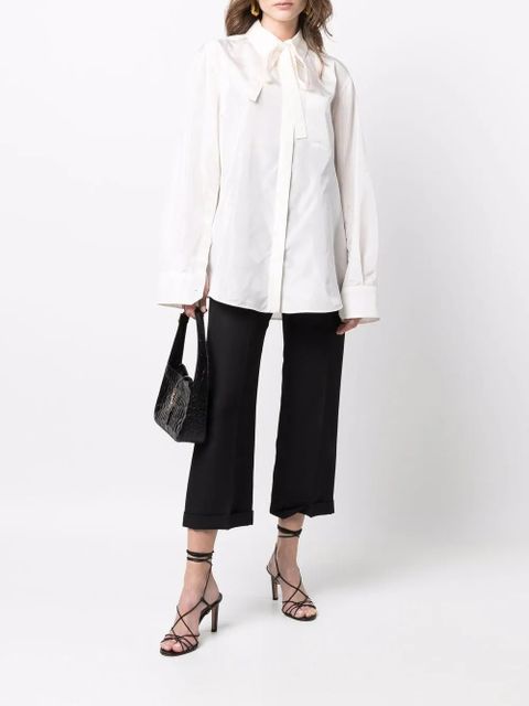 Valentino Garavani long-sleeve button-fastening shirt - Neutrals - zdjęcie produktu nr 2