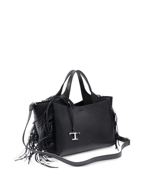 Tod's fringed tote bag - Black - zdjęcie produktu nr 2