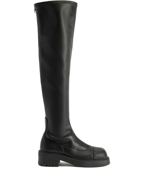 Giuseppe Zanotti DIRAN leather boots - Black - zdjęcie produktu nr 1
