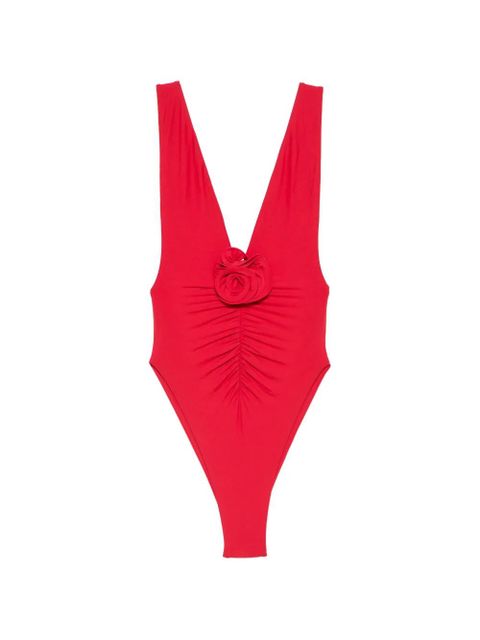 La Reveche Samira ruched swimsuit - Red - zdjęcie produktu nr 1