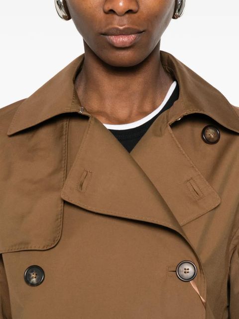 Max Mara Mtczeno double-breasted pocket jacket - Brown