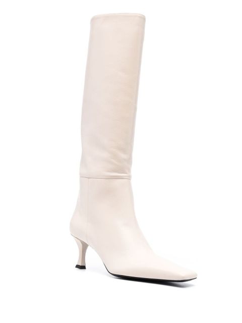 Proenza Schouler Trap knee-high boots - White - zdjęcie produktu nr 2