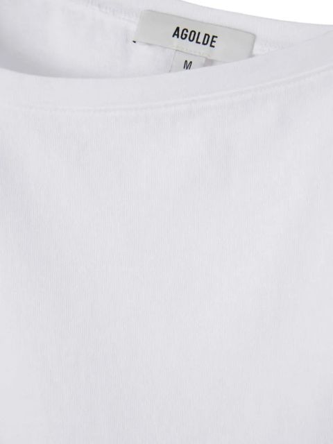 AGOLDE crew-neck T-shirt - White