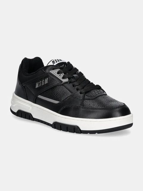 MSGM sneakersy kolor czarny 3741MDS604 886