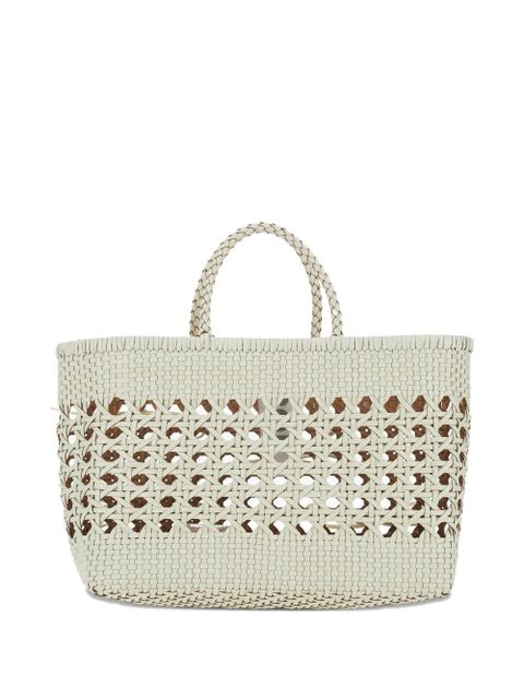 Osoi Biscuit woven tote bag - White - zdjęcie produktu nr 2