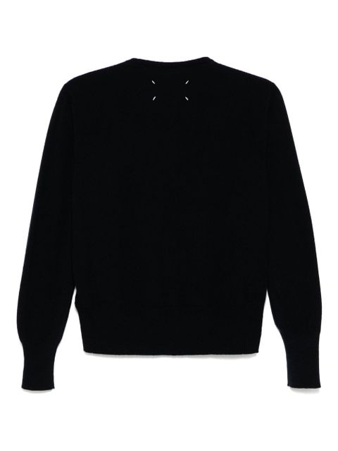 Maison Margiela button fastening cardigan - Blue - zdjęcie produktu nr 2