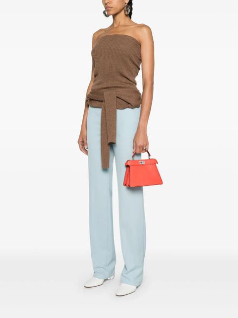 FENDI petite ISeeU Peakaboo tote bag - Red - zdjęcie produktu nr 2