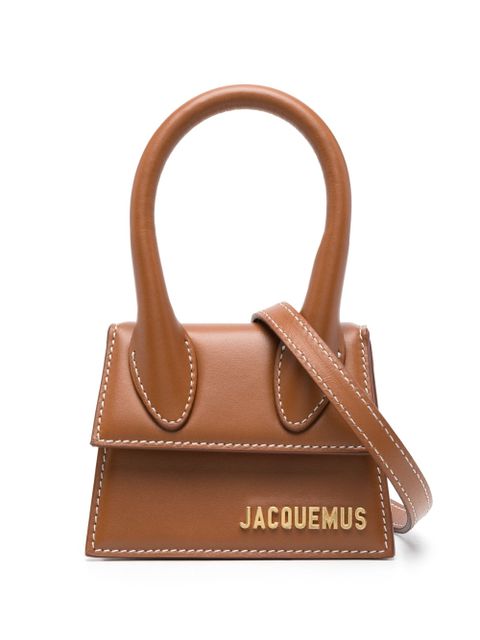 Jacquemus Le Chiquito leather mini bag - Brown - zdjęcie produktu nr 1