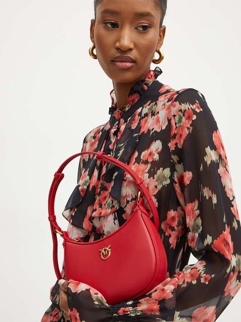 Pinko torebka skórzana