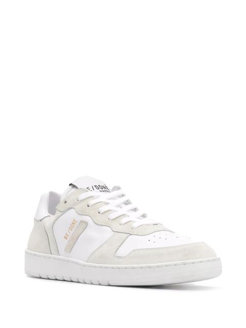 RE/DONE two-tone low top sneakers - White