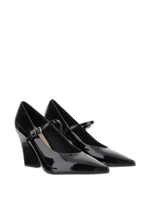 PINKO 80mm pointed-toe buckle pumps - Black - zdjęcie produktu nr 2