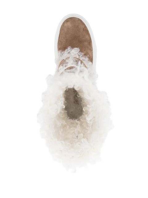 Casadei Dolomiti Marica suede boots - Brown