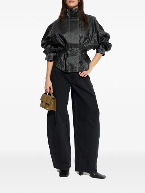 Jacquemus belted jacket - Black - zdjęcie produktu nr 2