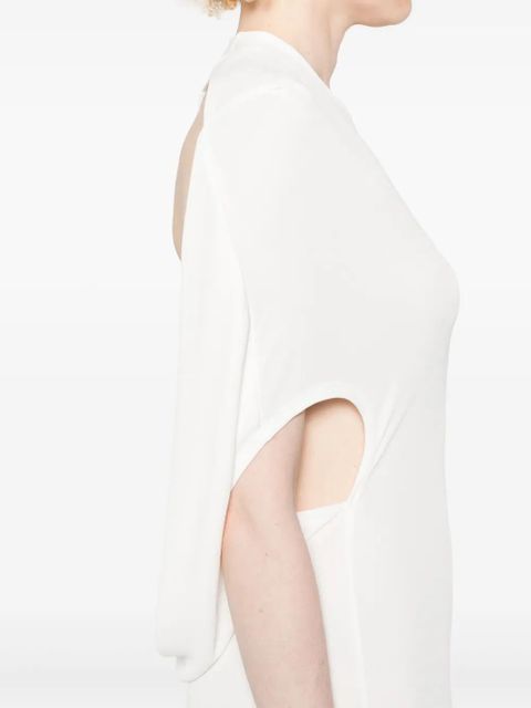 Jacquemus La Salerno midi dress - White