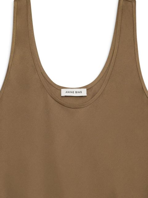 ANINE BING Lea tank top - Brown