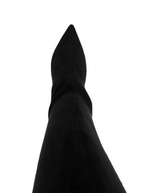 Casadei 100mm Julia boots - Black