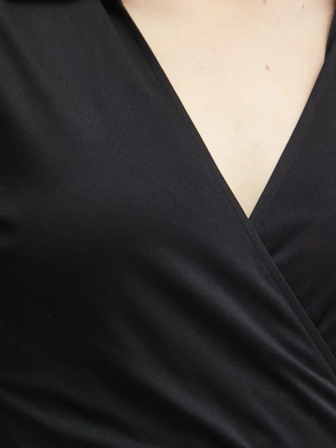 Marciano Guess bluzka ILARY damska kolor czarny gładka 5RGP00 6295A