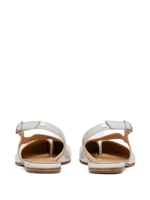 Maison Margiela Tabi split-toe slingback sandals - White - zdjęcie produktu nr 2