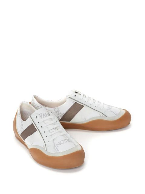 JW Anderson Bubble canvas low-top sneakers - White