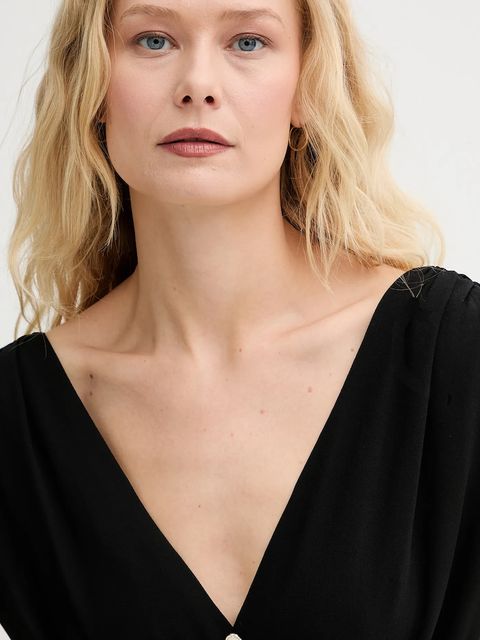 Morgan sukienka kolor czarny mini rozkloszowana RIA - zdjęcie produktu nr 2