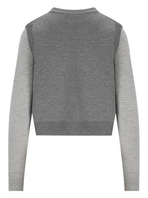 Gucci waistcoat-effect cardigan - Grey
