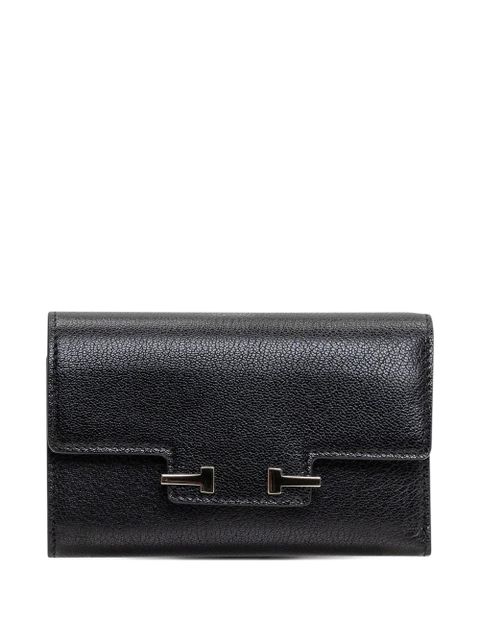 TOM FORD T-detail compact wallet - Black - zdjęcie produktu nr 1