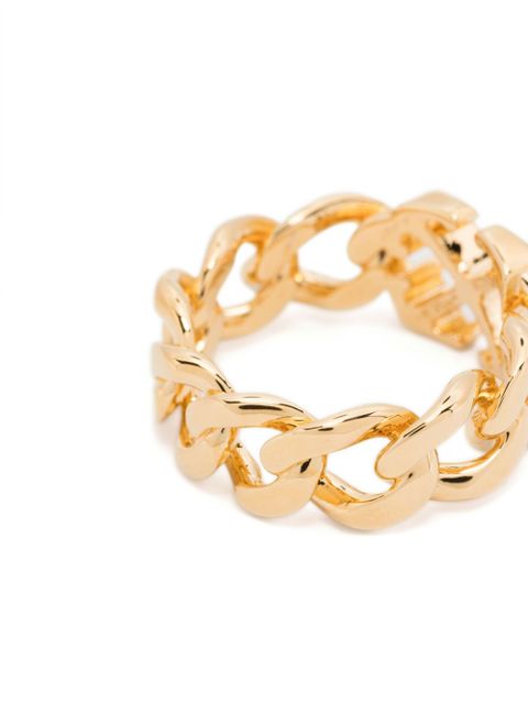 Off-White Arrow chain ring - Gold