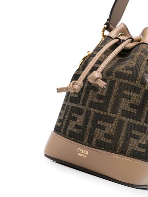 FENDI small Mon Tresor bucket bag - Brown