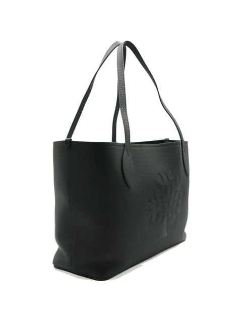 Mulberry Tree grained tote bag - Black