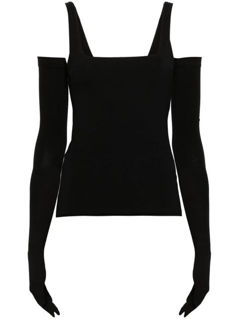 MANURÍ Bobby 2.4 tank top - Black - zdjęcie produktu nr 1