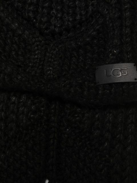 UGG cable scarf - Black - zdjęcie produktu nr 2