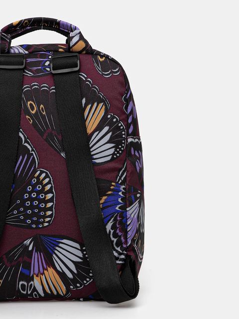 adidas plecak x Farm Rio damski kolor bordowy duży wzorzysty JN2674