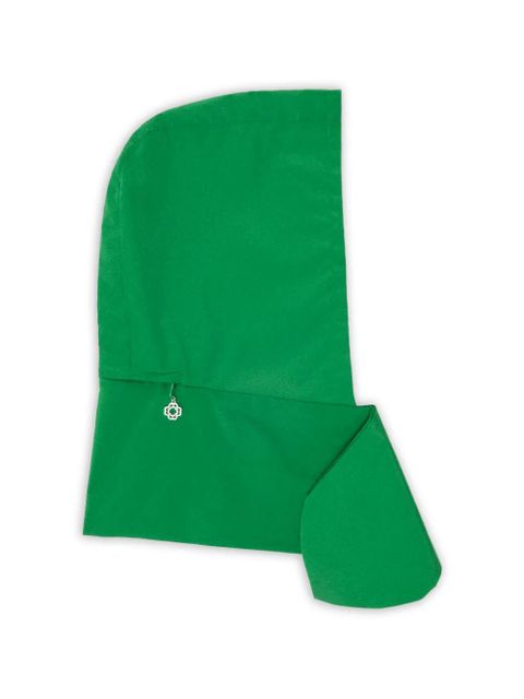 Maje tie-front hood - Green