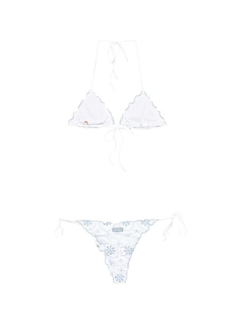 MC2 Saint Barth Sagitami broderie-anglaise bikini - White - zdjęcie produktu nr 2