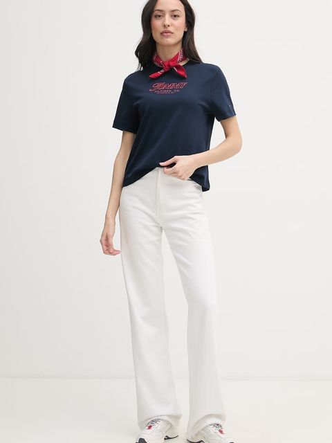 Tommy Hilfiger t-shirt damski bawełniany SUMMER - zdjęcie produktu nr 1