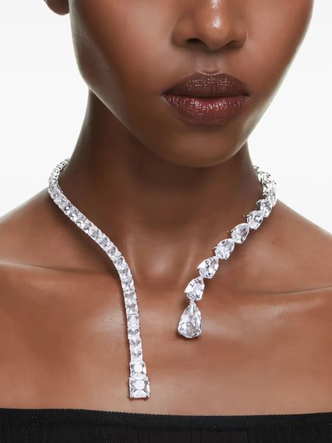 Swarovski Matrix open crystal-drop necklace - Silver - zdjęcie produktu nr 2