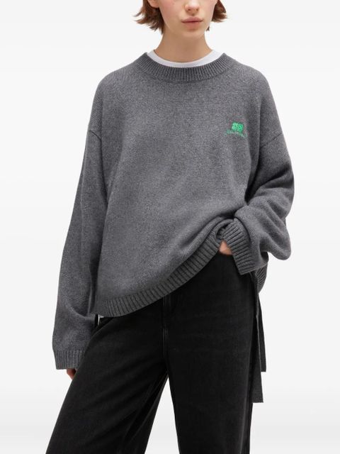 GANNI drawstring sweater - Grey