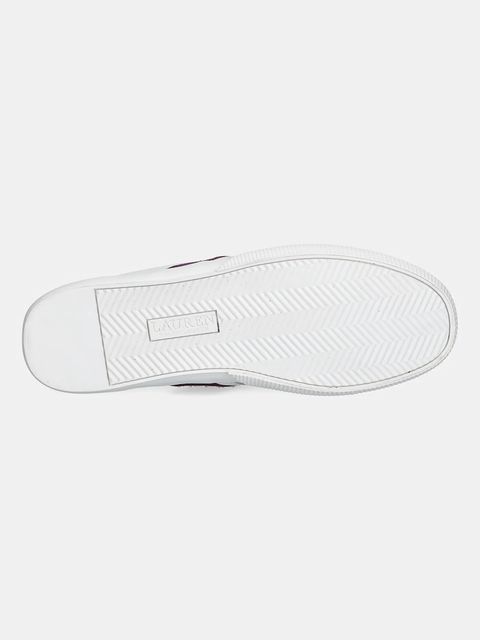 Lauren Ralph Lauren sneakersy skórzane Braylee damskie kolor biały 802P04419001