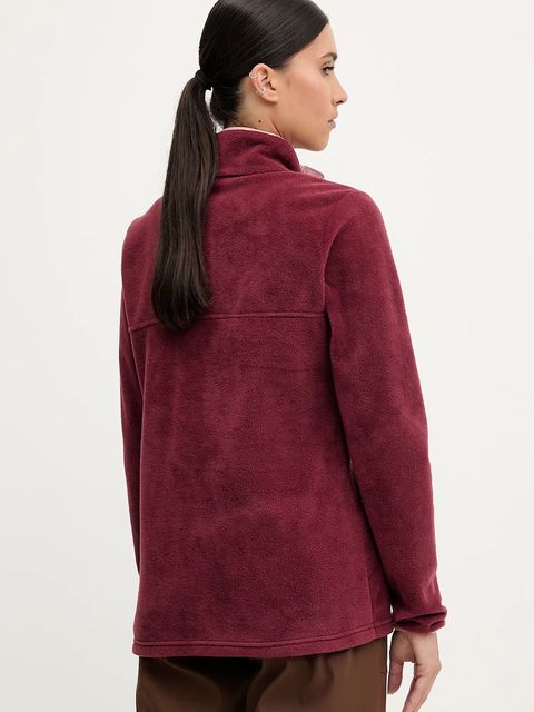 Columbia bluza sportowa Benton Springs kolor bordowy wzorzysta 2085651