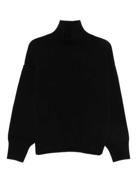 Róhe roll-neck sweater - Black - zdjęcie produktu nr 1