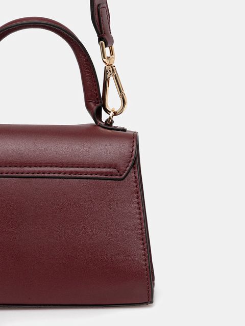 Geox torebka skórzana CICLAMINIA kolor bordowy D45K5A 00043 - zdjęcie produktu nr 2