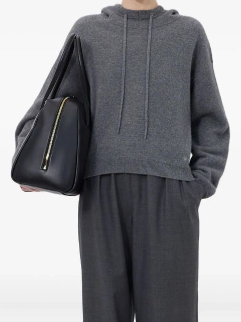 LouLou de Saison hooded cashmere sweater - Grey - zdjęcie produktu nr 1