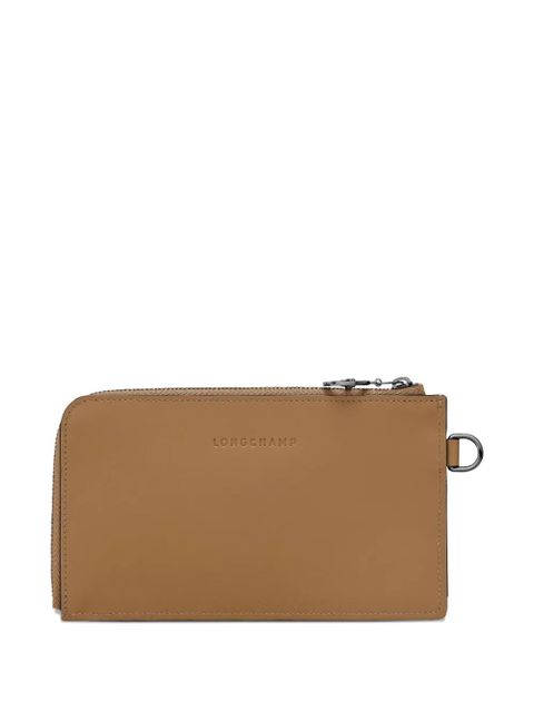 Longchamp Le Pliage Xtra leather clutch bag - Brown - zdjęcie produktu nr 2