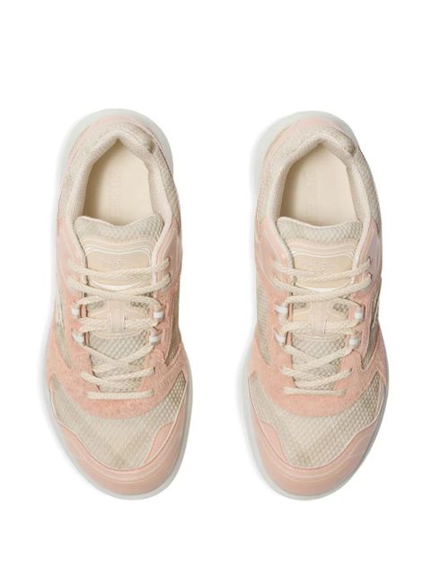 Burberry panelled sneakers - Pink